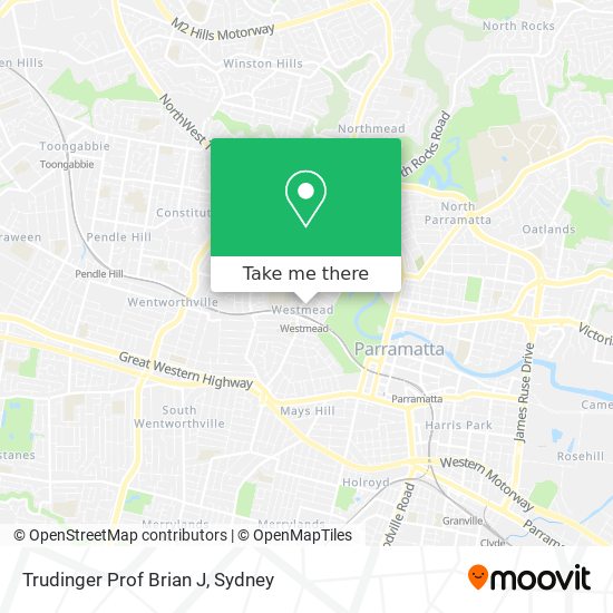 Trudinger Prof Brian J map