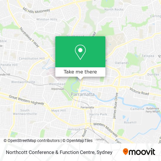 Northcott Conference & Function Centre map