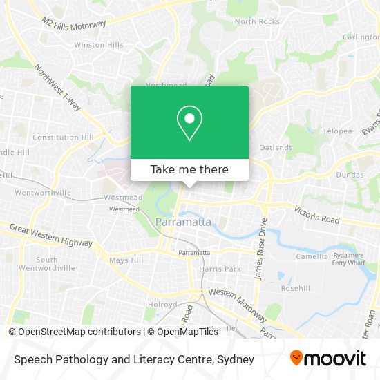 Speech Pathology and Literacy Centre map