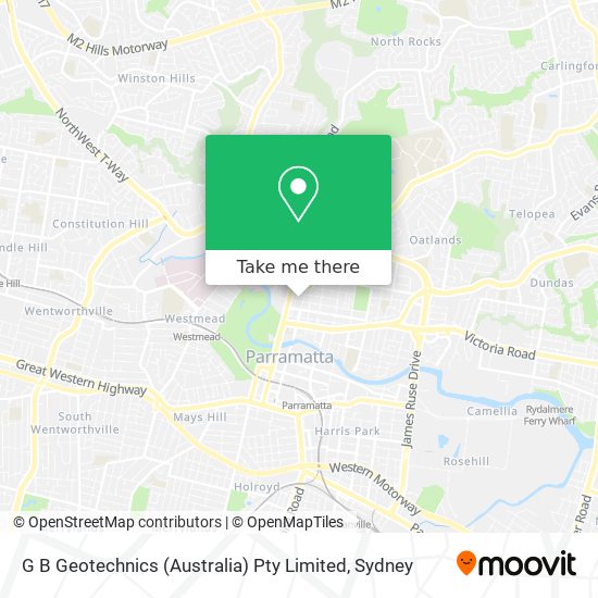 G B Geotechnics (Australia) Pty Limited map