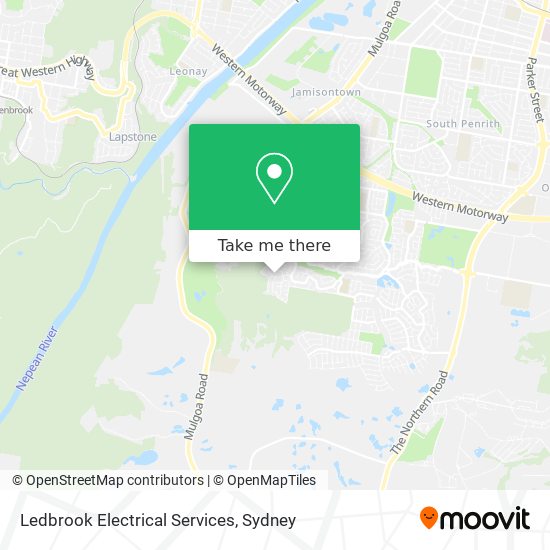 Mapa Ledbrook Electrical Services