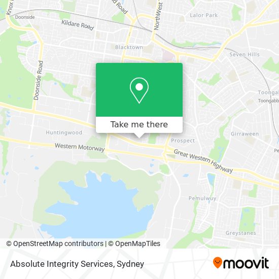 Absolute Integrity Services map