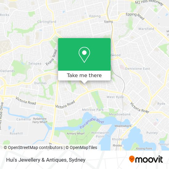 Hui's Jewellery & Antiques map