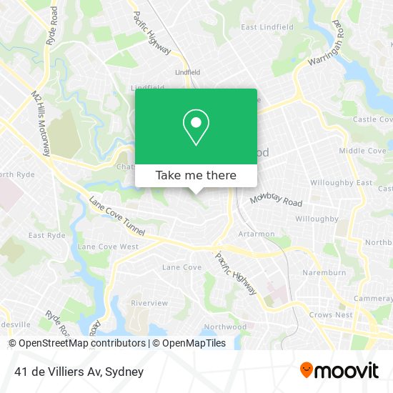 41 de Villiers Av map