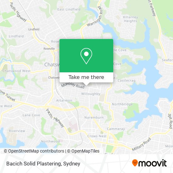 Bacich Solid Plastering map