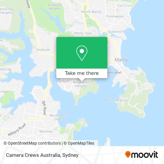 Camera Crews Australia map