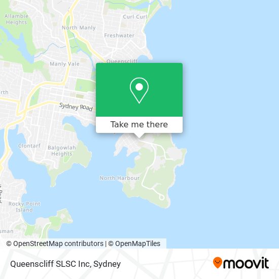 Queenscliff SLSC Inc map