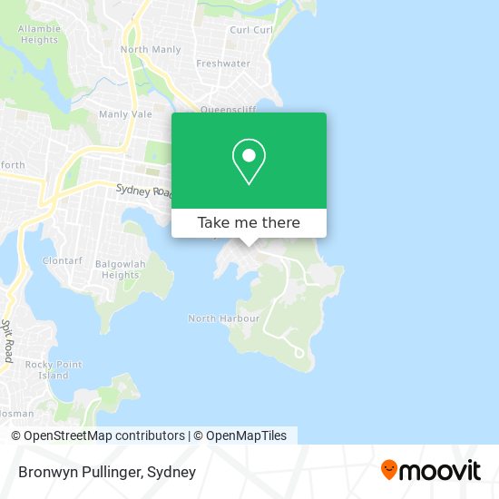 Bronwyn Pullinger map