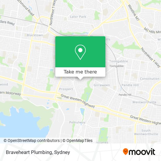 Braveheart Plumbing map