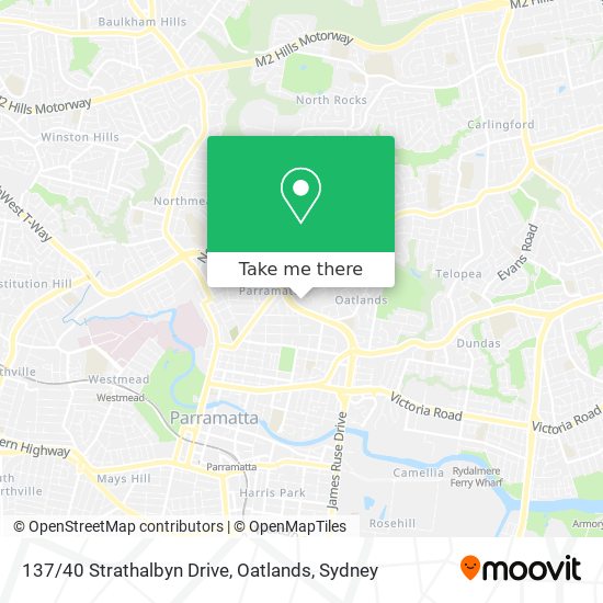 137 / 40 Strathalbyn Drive, Oatlands map