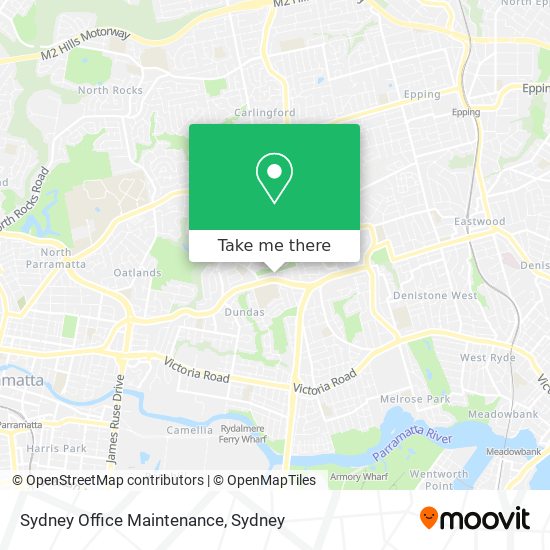 Sydney Office Maintenance map