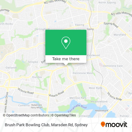 Brush Park Bowling Club, Marsden Rd map