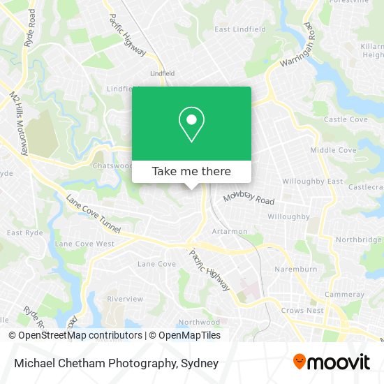 Michael Chetham Photography map