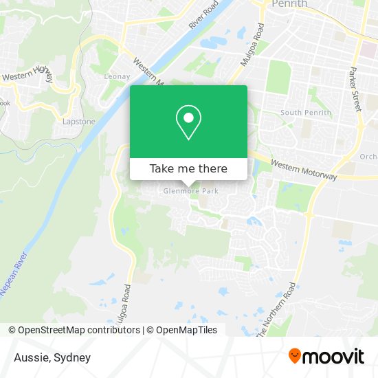 Aussie map
