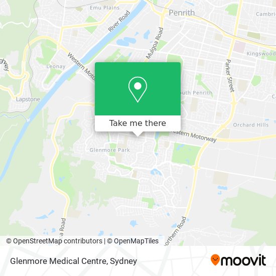 Glenmore Medical Centre map