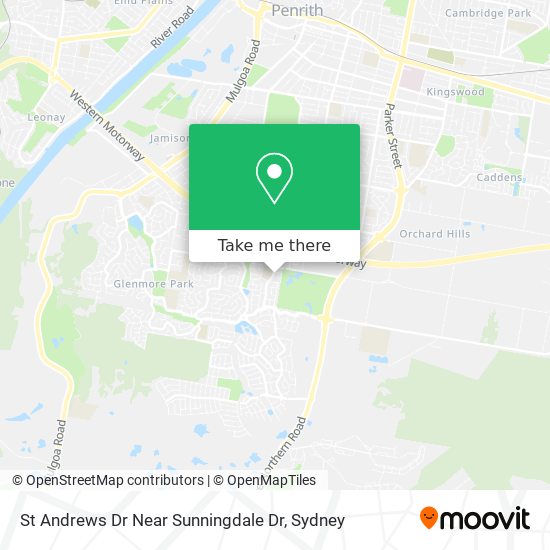 St Andrews Dr Near Sunningdale Dr map