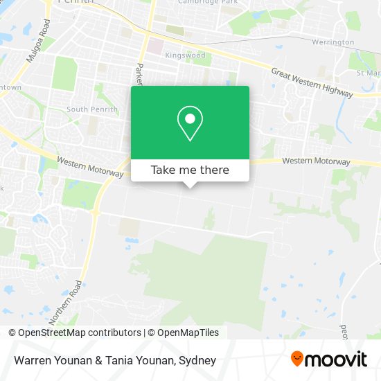 Warren Younan & Tania Younan map