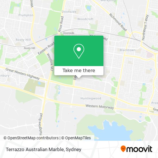 Terrazzo Australian Marble map