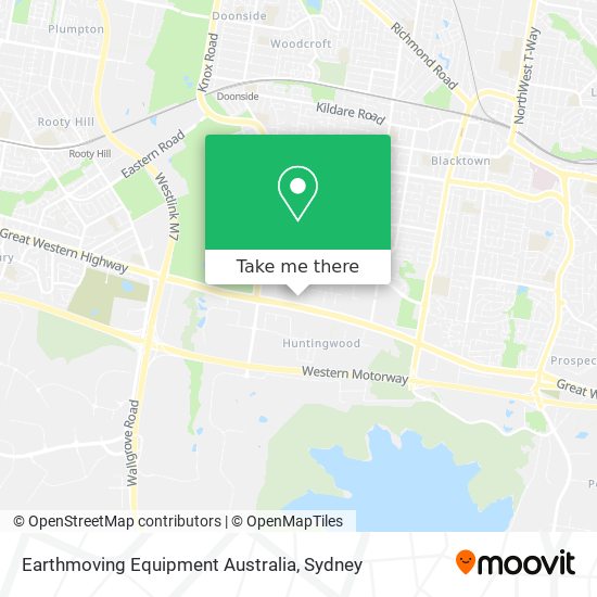 Earthmoving Equipment Australia map