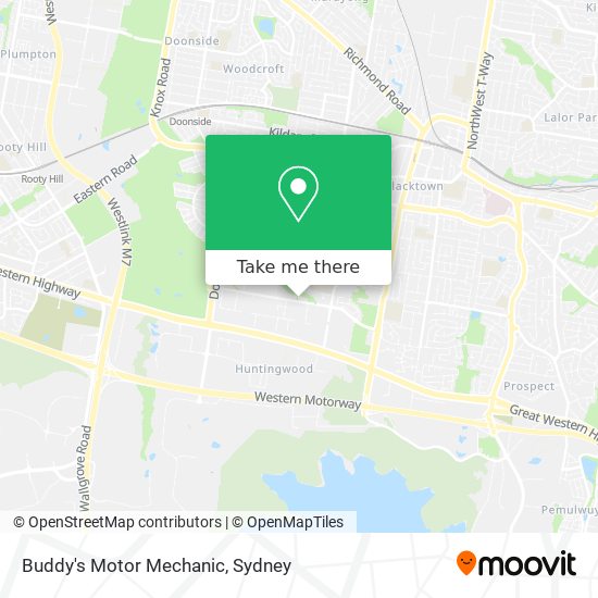 Mapa Buddy's Motor Mechanic