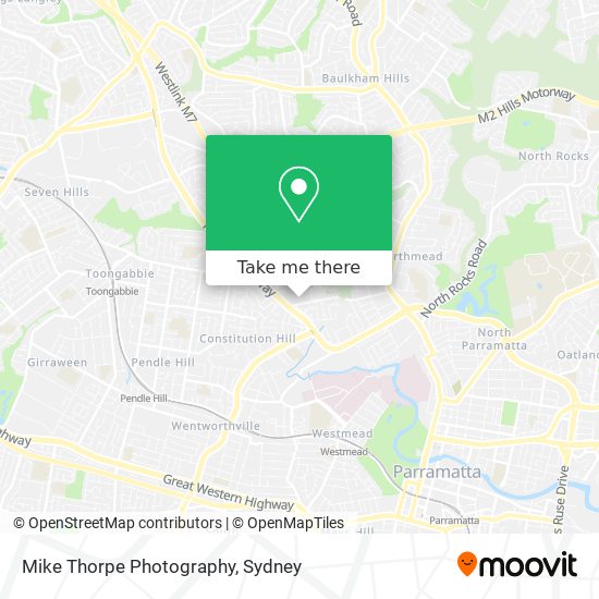 Mike Thorpe Photography map