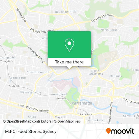 M.F.C. Food Stores map