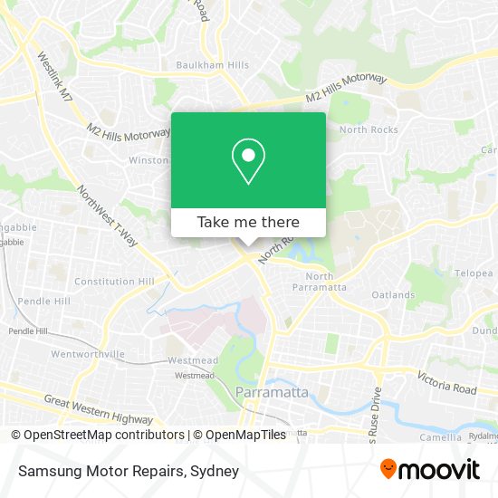 Samsung Motor Repairs map