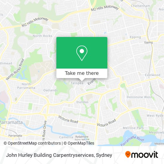 Mapa John Hurley Building Carpentryservices