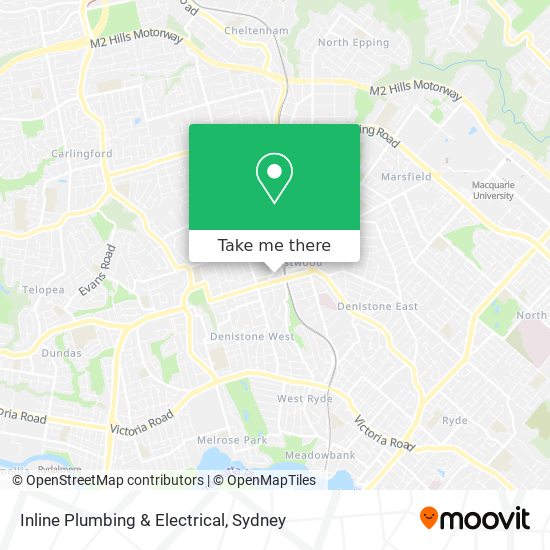 Mapa Inline Plumbing & Electrical