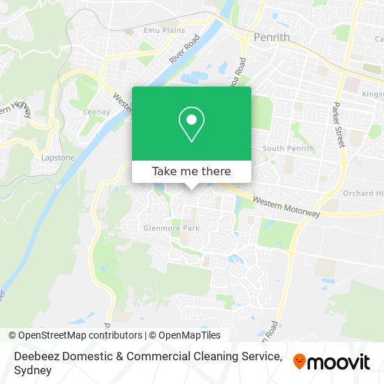 Deebeez Domestic & Commercial Cleaning Service map