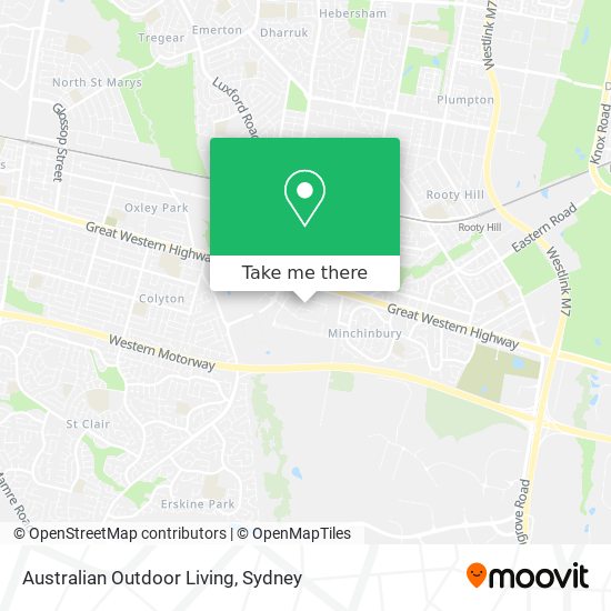 Australian Outdoor Living map