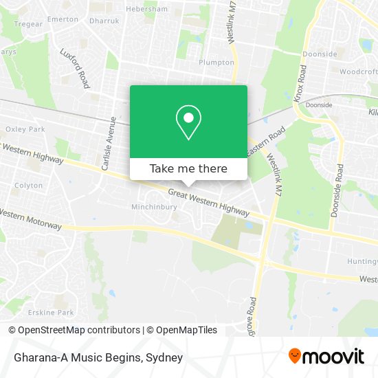 Gharana-A Music Begins map