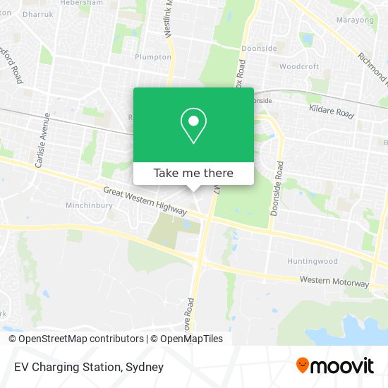 EV Charging Station map