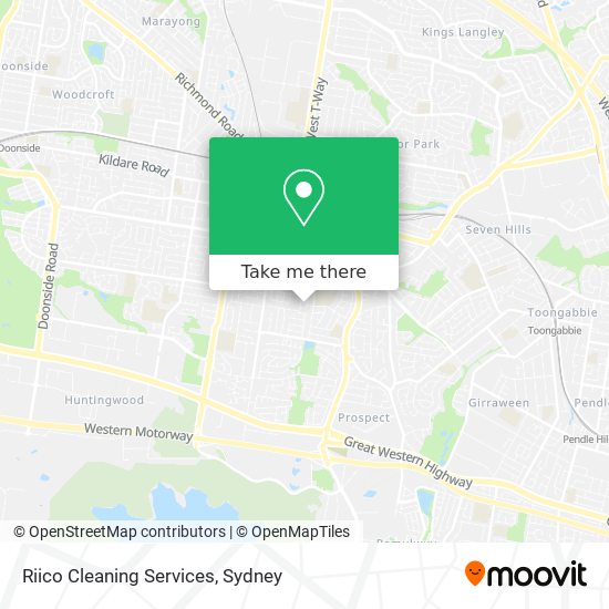 Riico Cleaning Services map