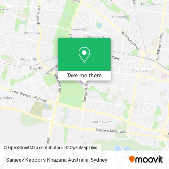 Mapa Sanjeev Kapoor's Khazana Australia