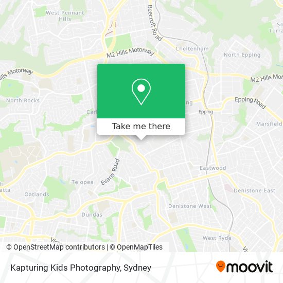Kapturing Kids Photography map