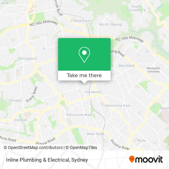 Mapa Inline Plumbing & Electrical