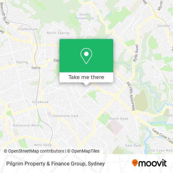 Pilgrim Property & Finance Group map