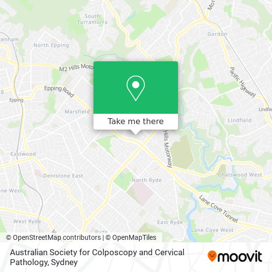 Mapa Australian Society for Colposcopy and Cervical Pathology