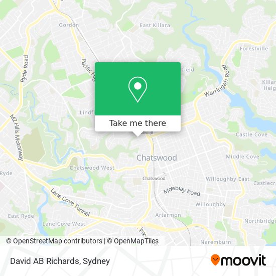 David AB Richards map