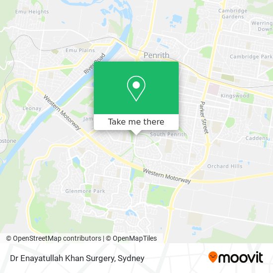 Dr Enayatullah Khan Surgery map