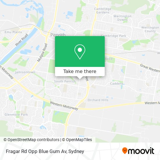 Fragar Rd Opp Blue Gum Av map