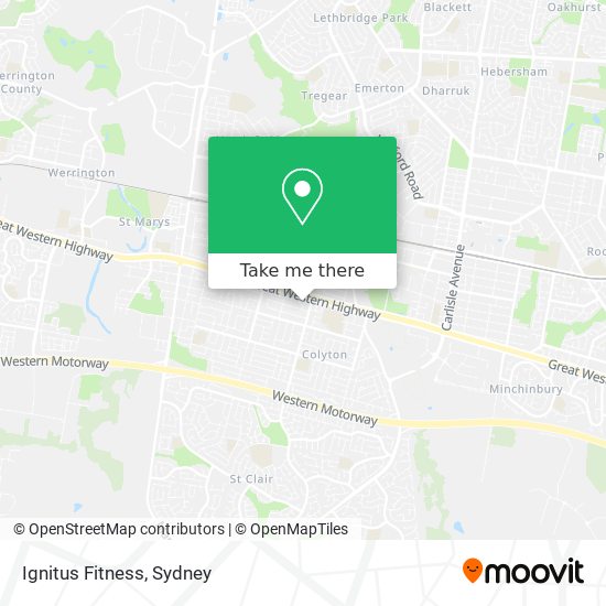 Ignitus Fitness map