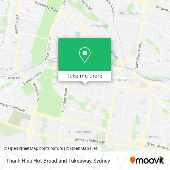 Thanh Hieu Hot Bread and Takeaway map