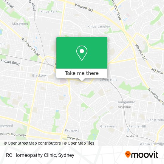 RC Homeopathy Clinic map