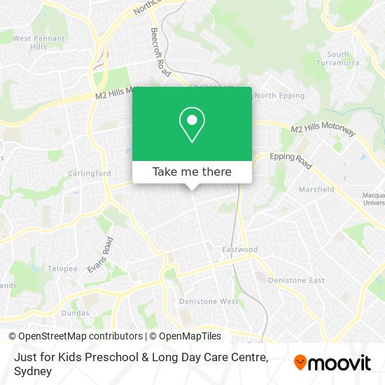 Just for Kids Preschool & Long Day Care Centre map