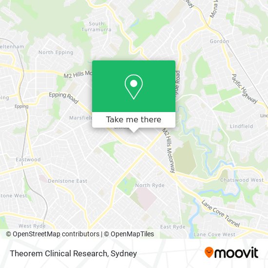 Theorem Clinical Research map