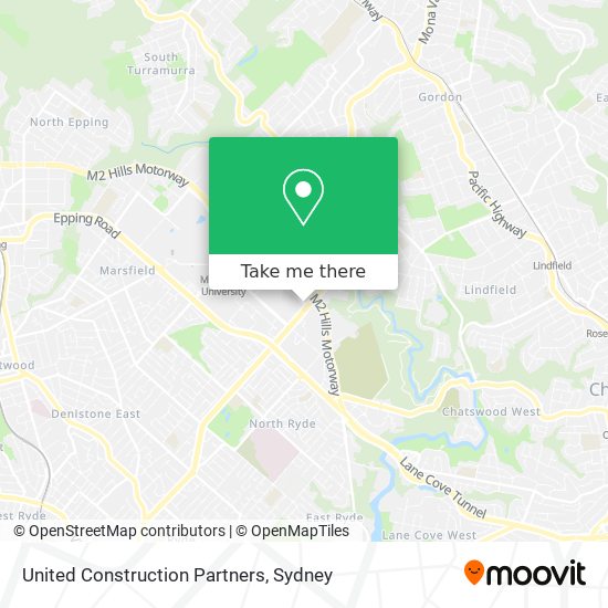 United Construction Partners map