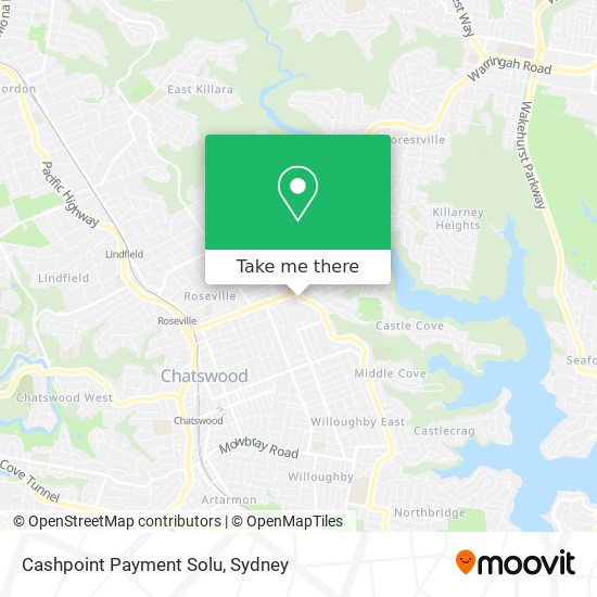 Cashpoint Payment Solu map