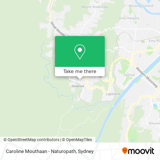 Mapa Caroline Mouthaan - Naturopath